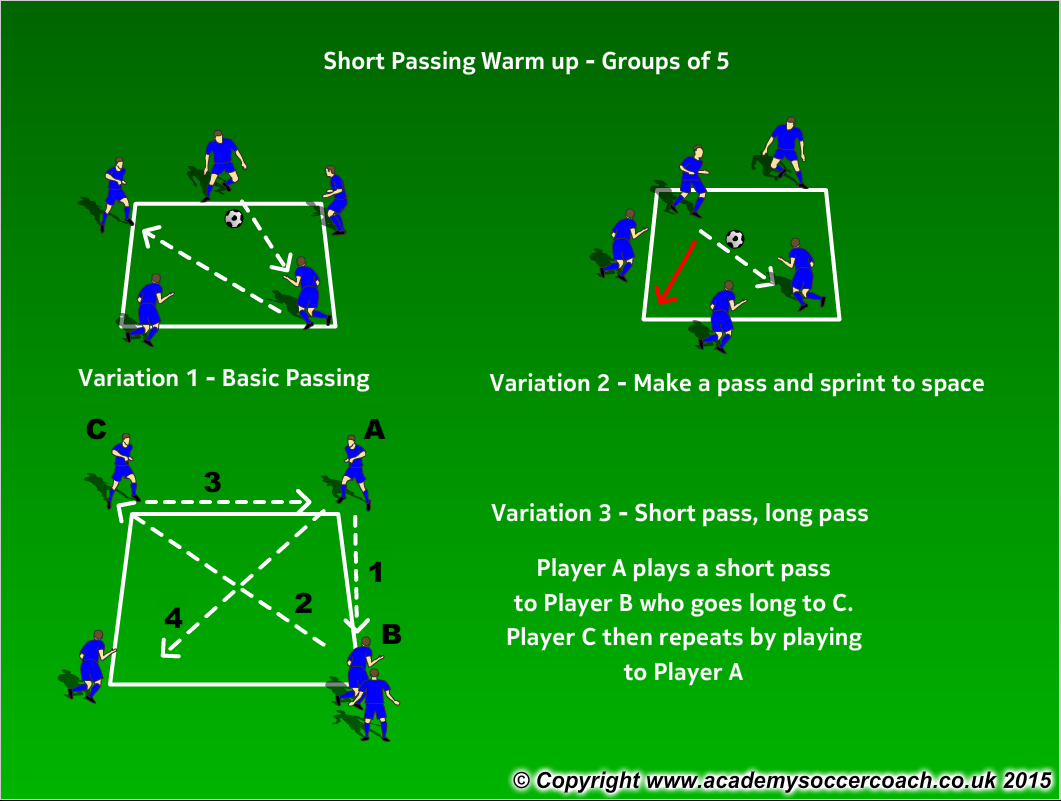 Passing Warm up